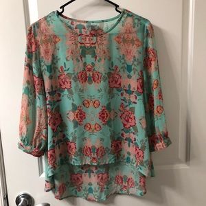 Forever 21 High Low Blouse